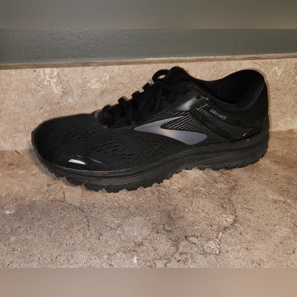 Brooks Adrenaline GTS 18 Women’s Size 8 Med Width Black Running Shoes Sneakers - Picture 4 of 10
